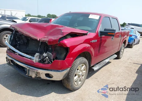 2013 Ford F-150 Xlt z USA, uszkodzony, nr VIN 1FTFW1CFXDKF09697